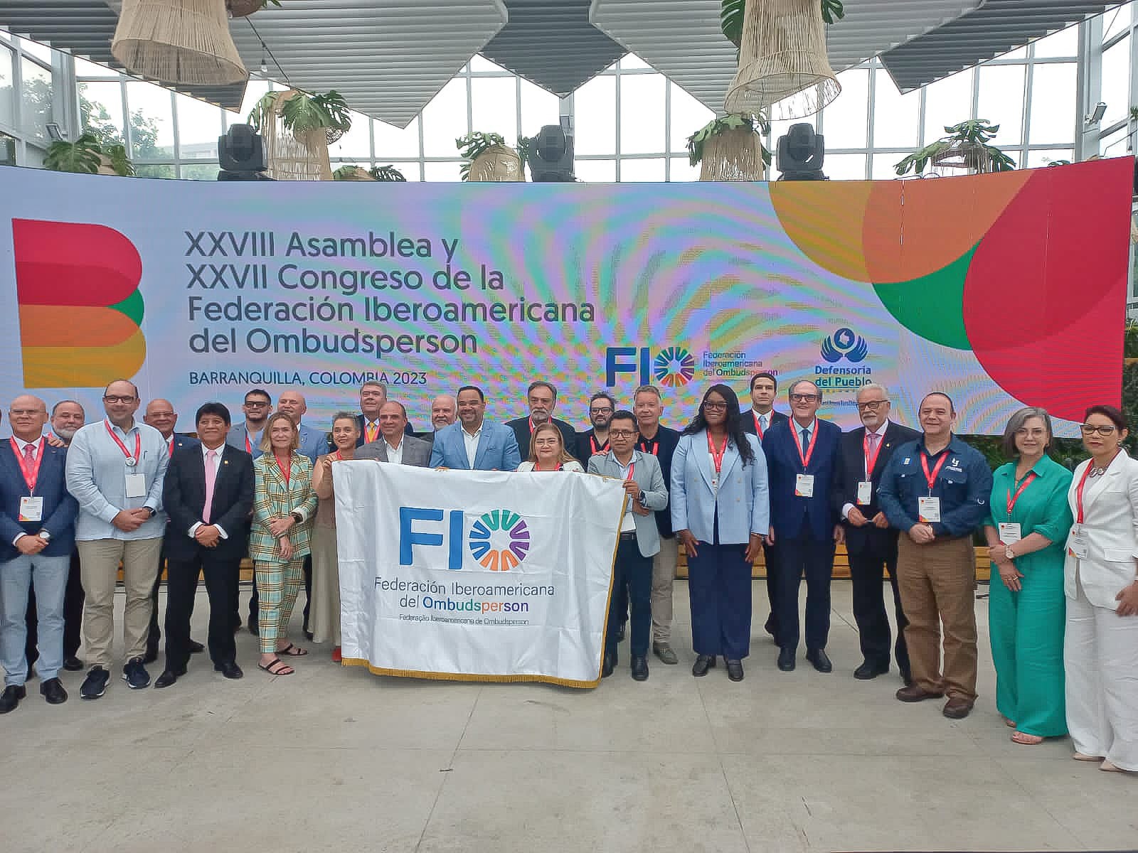 Participa presidenta de la CEDHT en XXVIII Asamblea Ordinaria de la FIO, en Colombia